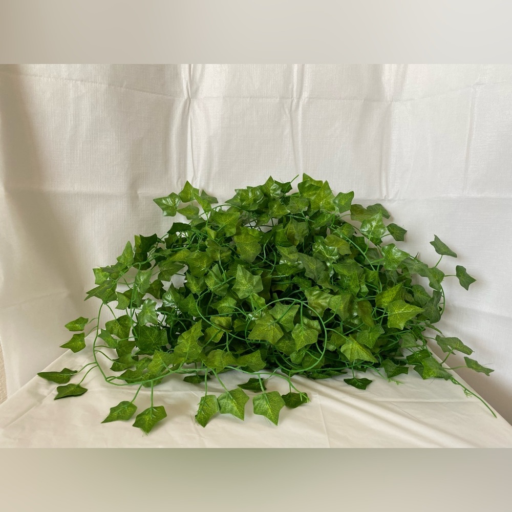 Fake green vines decor